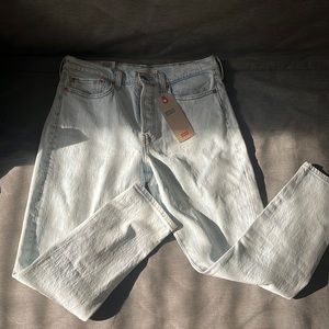 LEVIs wedgie skinny White denim 12 w31